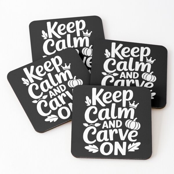 Item preview, Keep Calm and Carve On designed and sold by theartfulaspie.