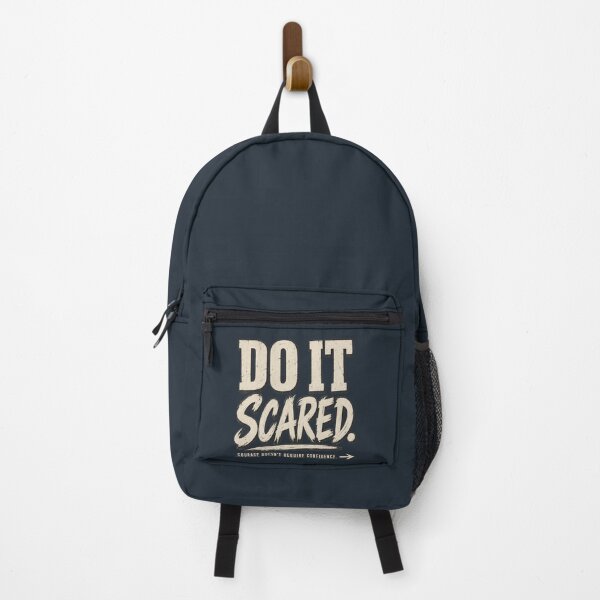 Item preview, Do It Scared – Courage Over Fear Motivational Quote designed and sold by Williams Anderson.