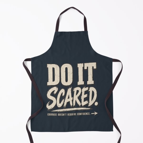Item preview, Do It Scared – Courage Over Fear Motivational Quote designed and sold by Williams Anderson.