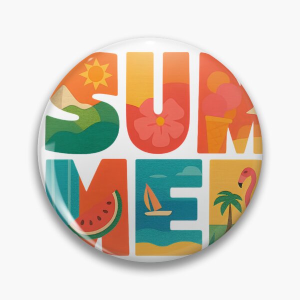 Item preview, Summer Vibes Tropical Retro Design designed and sold by SurrealSproutz.