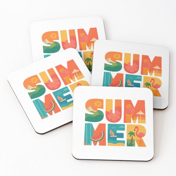 Item preview, Summer Vibes Tropical Retro Design designed and sold by SurrealSproutz.