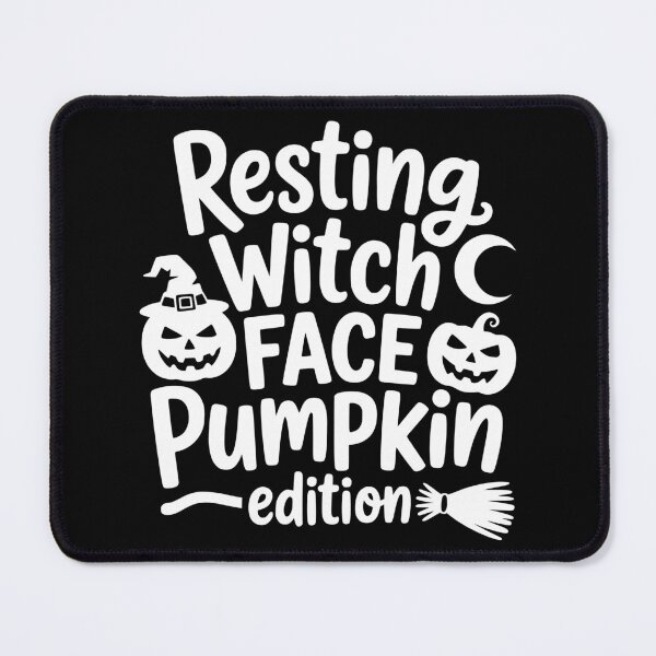 Item preview, Resting Witch Face, Pumpkin Edition designed and sold by theartfulaspie.