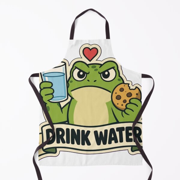 Item preview, Snack and Water Reminder | Funny ADHD Neurodivergent Humour Doodle designed and sold by StickyGuys.