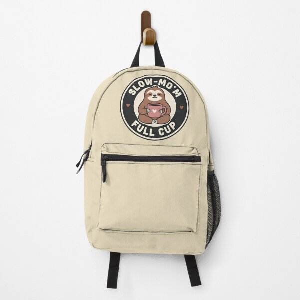 Item preview, Slow-Mo'm Full Cup Sloth Coffee Lover designed and sold by LuloCreative.
