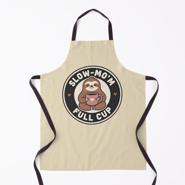 Item preview, Slow-Mo'm Full Cup Sloth Coffee Lover designed and sold by LuloCreative.