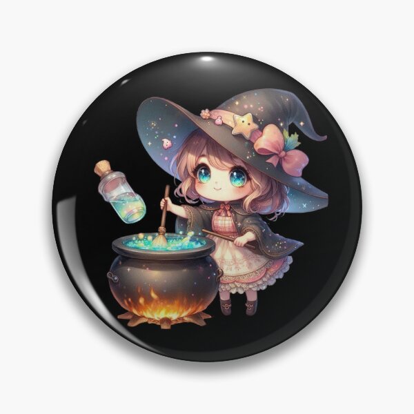 Item preview, Tilly – The Little Brew Witch | Spooky Cuties designed and sold by bella-rosa87.