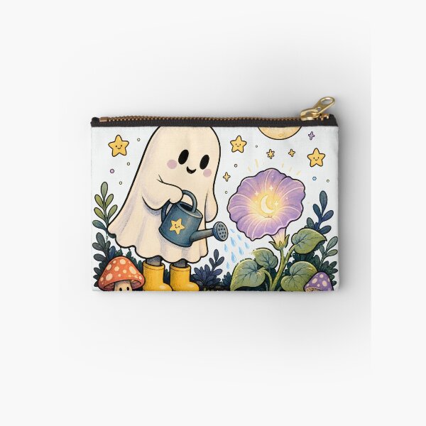 Item preview, Spooky Cute Ghost Gardening Under the Moon designed and sold by The boys.