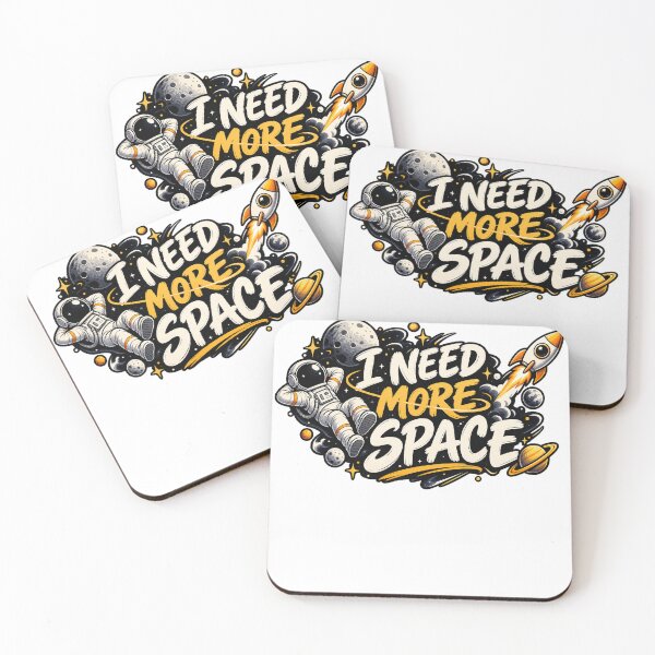 Item preview, I Need More Space – Astronaut Cosmic Design designed and sold by YassJmShop.