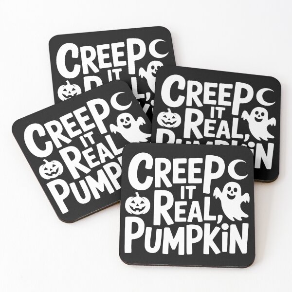 Item preview, Creep It Real, Pumpkin designed and sold by theartfulaspie.