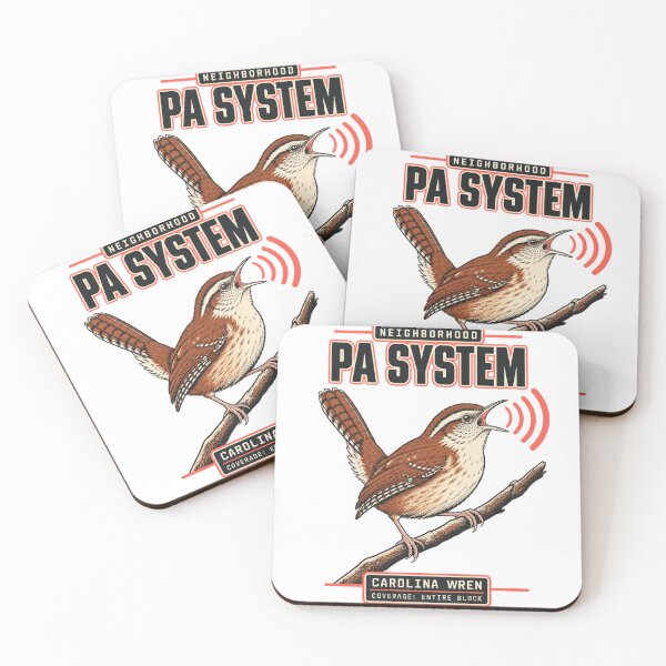 Item preview, Carolina Wren – Neighborhood PA System designed and sold by Dovarune.