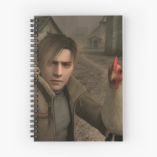 Item preview, Leon Kennedy Chicken Selfie | Resident Evil Unofficial Fan Art designed and sold by My Artprintz.