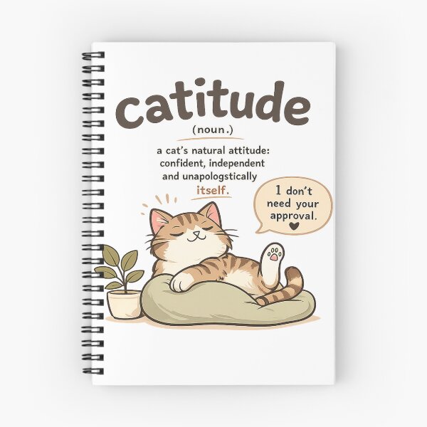 Item preview, Catitude designed and sold by Picthology.