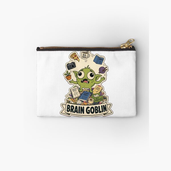 Item preview, Brain Goblin | Cute ADHD Creature Neurodivergent Doodle designed and sold by StickyGuys.