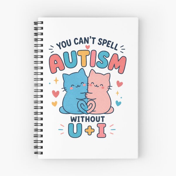 Item preview, You Can't Spell Autism Without U+I Cat Couple Love Humor Saying designed and sold by Bright08.