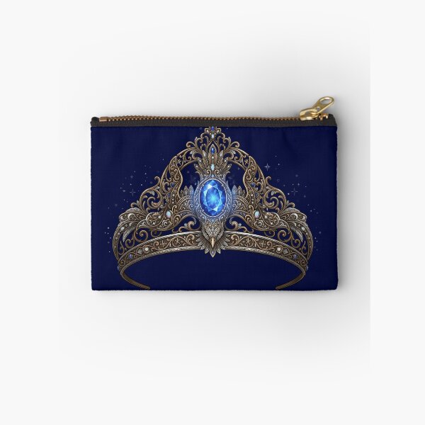 Item preview, Raven Diadem Sapphire Crown - Mystical Magical School House Art designed and sold by KreonaTime.