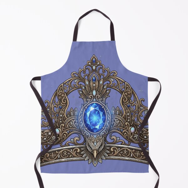 Item preview, Raven Diadem Sapphire Crown - Mystical Magical School House Art designed and sold by KreonaTime.