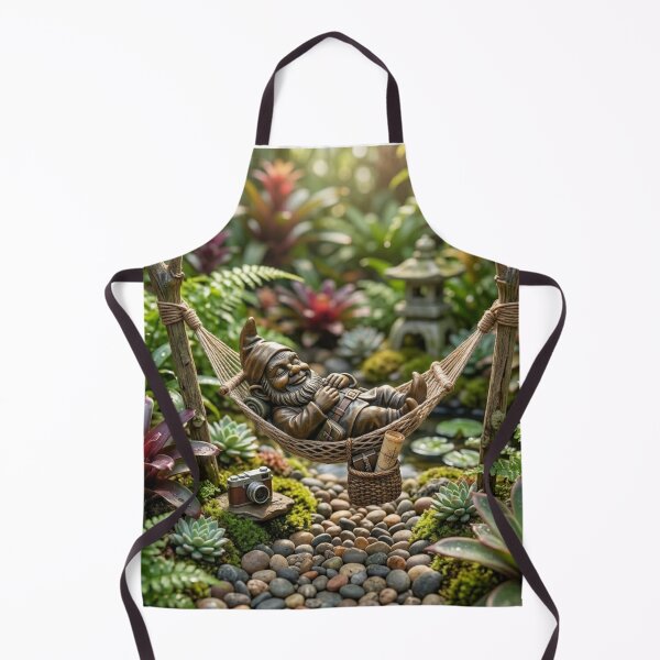 Item preview, Wroclaw Gnome in Hammock Napping designed and sold by Purrfecta.