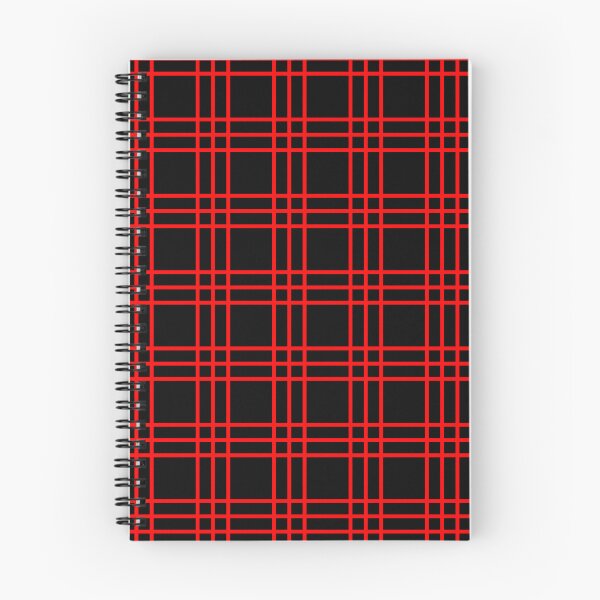 Item preview, Red and Black Flannel Grid Pattern designed and sold by Wolf Wendigo.