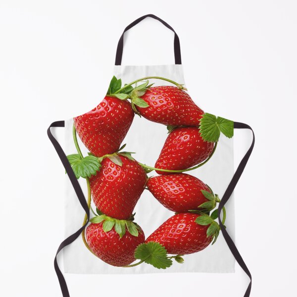 Item preview, STRAWBERRY LETTER B designed and sold by ART-TYPE.