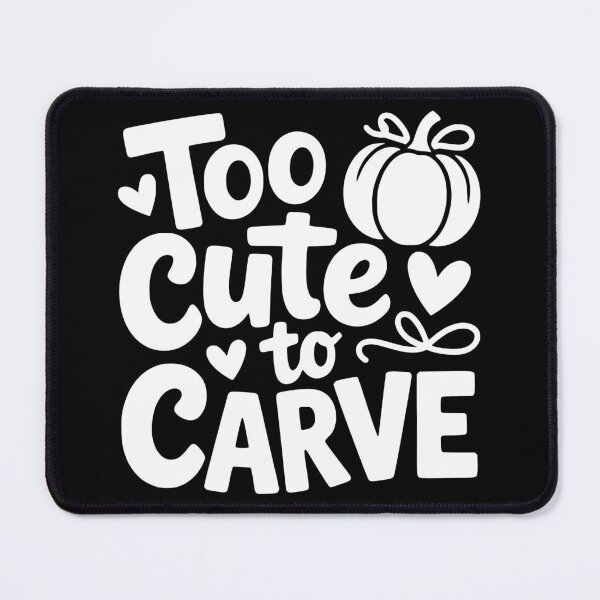 Item preview, Too Cute to Carve designed and sold by theartfulaspie.