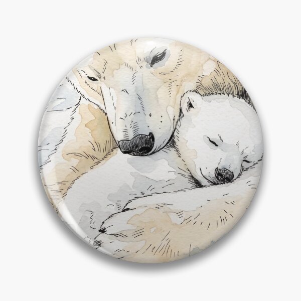 Item preview, Polar bear mother and cub designed and sold by sid1802.