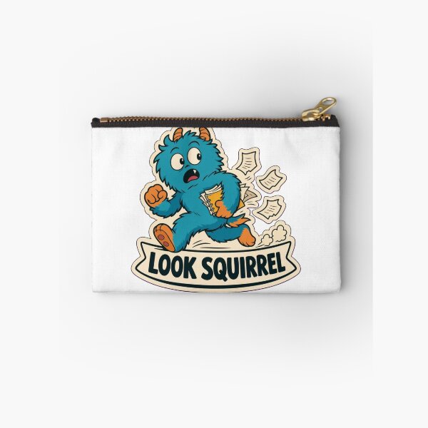 Item preview, Squirrel Brain | Cute ADHD Creature Neurodivergent Doodle designed and sold by StickyGuys.
