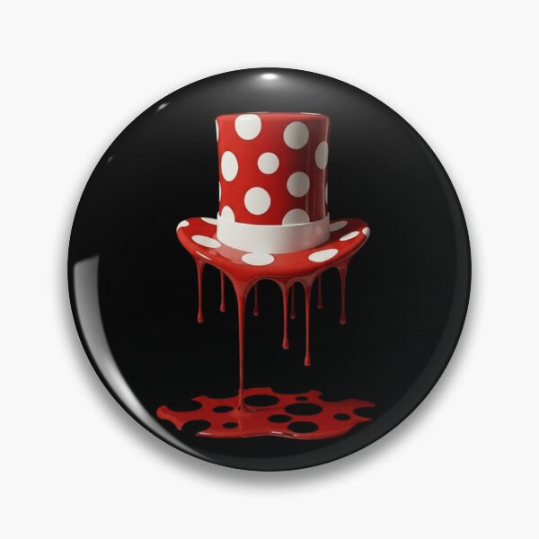 Item preview, Melting Polka Dot Top Hat Magician Pop Art designed and sold by YourColorsWall.