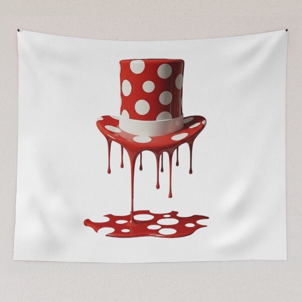 Item preview, Melting Polka Dot Top Hat Magician Pop Art designed and sold by YourColorsWall.