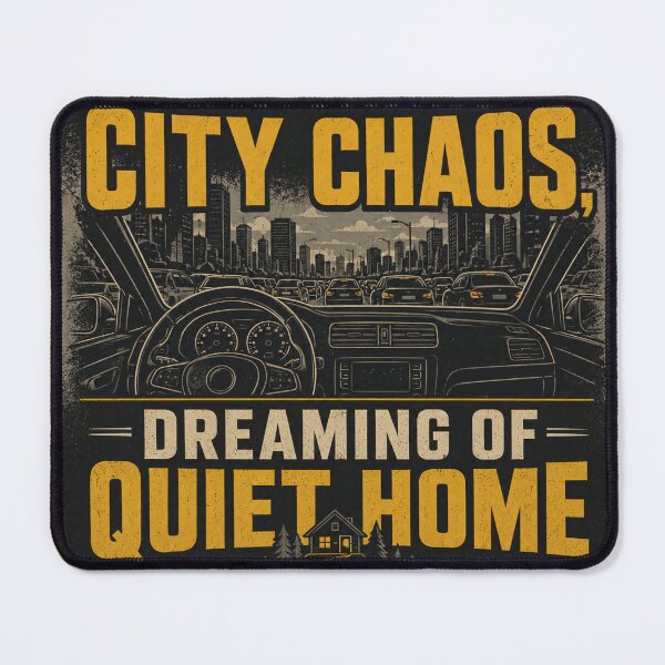 Item preview, Navigating City Chaos,Dreaming Of Quiet Home designed and sold by Haque Designs.