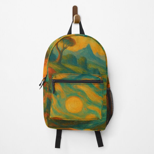Item preview, Earthy Landscape - Impressionist Autumn Nature Scape designed and sold by Nexus Space.