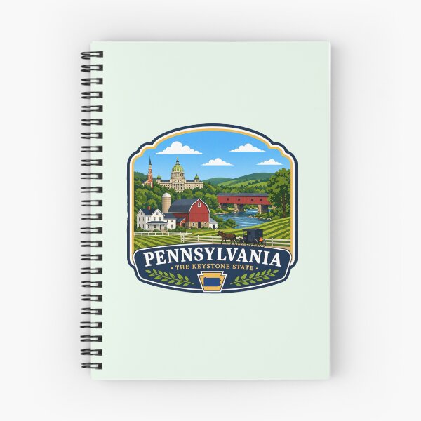 Item preview, Pennsylvania - The Keystone State designed and sold by Myra365Art.