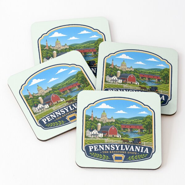 Item preview, Pennsylvania - The Keystone State designed and sold by Myra365Art.