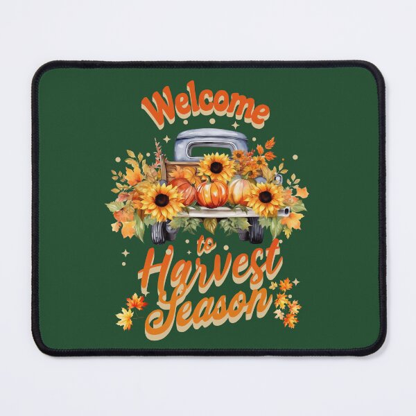 Item preview, Vintage Truck Fall Harvest Sunflowers and Pumpkins designed and sold by Sachie's Studio.