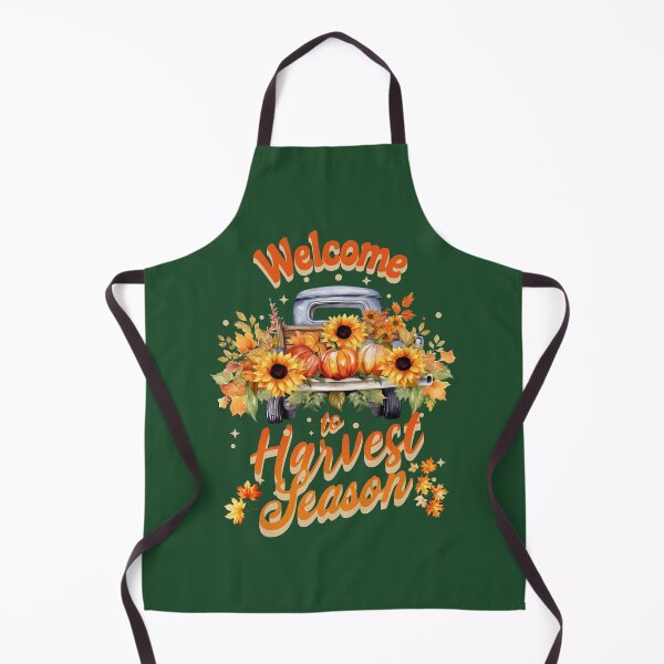 Item preview, Vintage Truck Fall Harvest Sunflowers and Pumpkins designed and sold by Sachie's Studio.