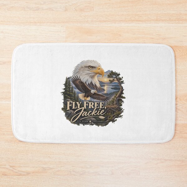 Item preview, Fly Free Jackie - Bald Eagle Jackie Memorial  designed and sold by ciaro-media.