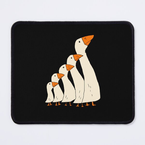 Item preview, Cute Minimalist Ducks in Row Line Art designed and sold by AnAzArt.