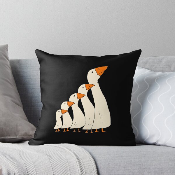 Item preview, Cute Minimalist Ducks in Row Line Art designed and sold by AnAzArt.