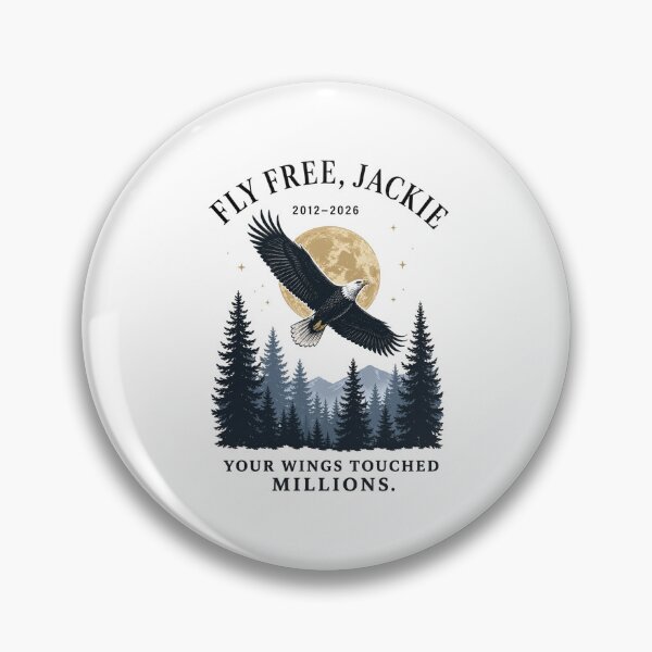 Item preview, Bald Eagle Jackie Memorial  designed and sold by ciaro-media.