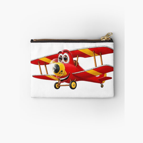 Item preview, Red Yellow Biplane Cartoon designed and sold by Scott Hayes.