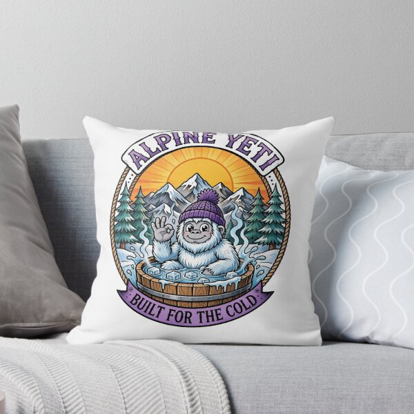 Item preview, Even Bigfoot Enjoys Cold Plunge - Funny Ice Bath Big Foot designed and sold by Neurospicy Trolls.
