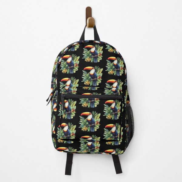 Item preview, Toucan Perched in Lush Foliage designed and sold by virdeiz.