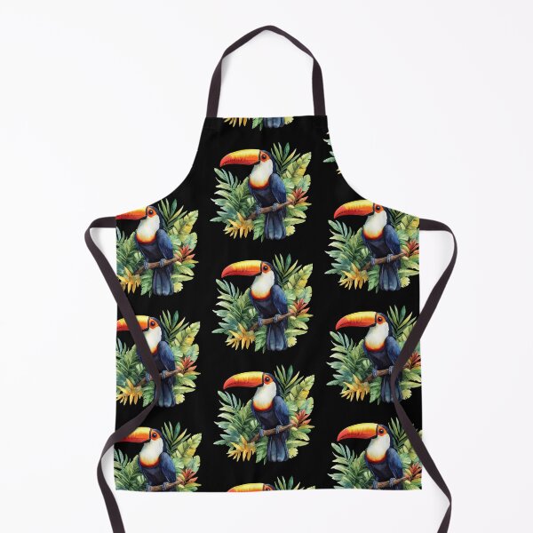 Item preview, Toucan Perched in Lush Foliage designed and sold by virdeiz.