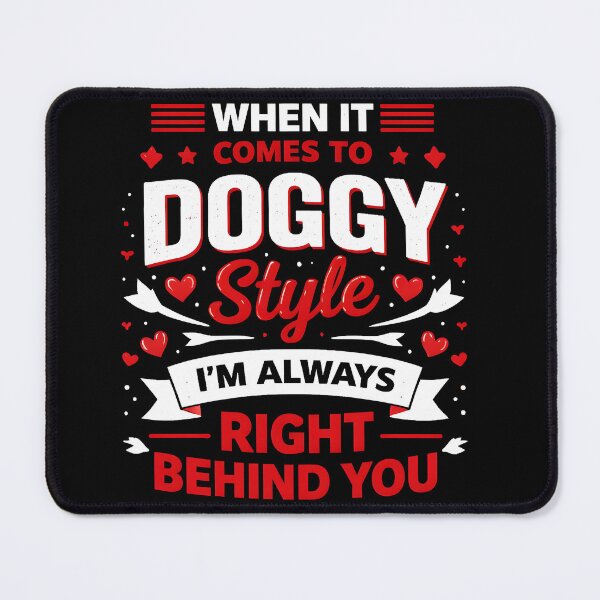 Item preview, Funny Doggy Style Dog Lover Humor Joke Retro Vintage Design designed and sold by ArcaneArtistry.