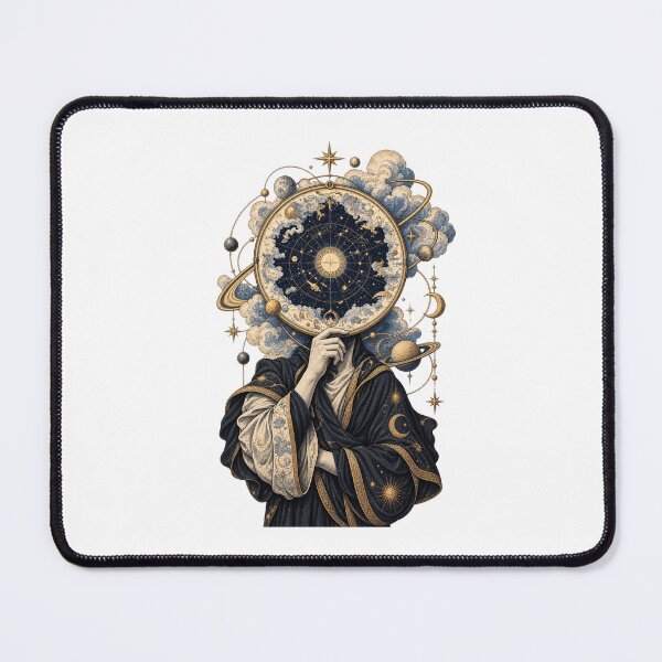 Item preview, Mystical Celestial Woman Cosmic Art designed and sold by YassJmShop.