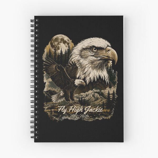 Item preview, Fly Free Jackie Bald Eagle Tribute designed and sold by ciaro-media.