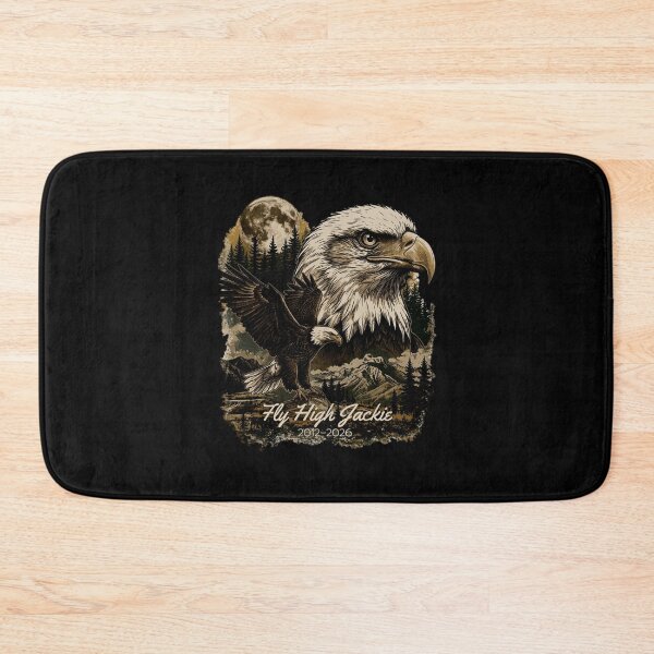 Item preview, Fly Free Jackie Bald Eagle Tribute designed and sold by ciaro-media.