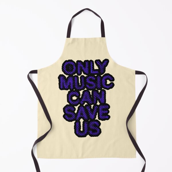 Item preview, Only Music Can Save Us Distressed Indie Grunge Quote designed and sold by creativerooney.