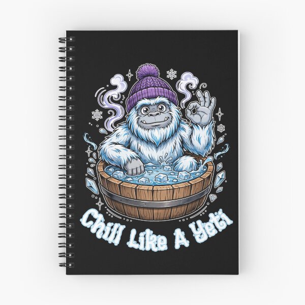 Item preview, Chill Like A Yeti Funny Ice Bath Cold Plunge designed and sold by Neurospicy Trolls.