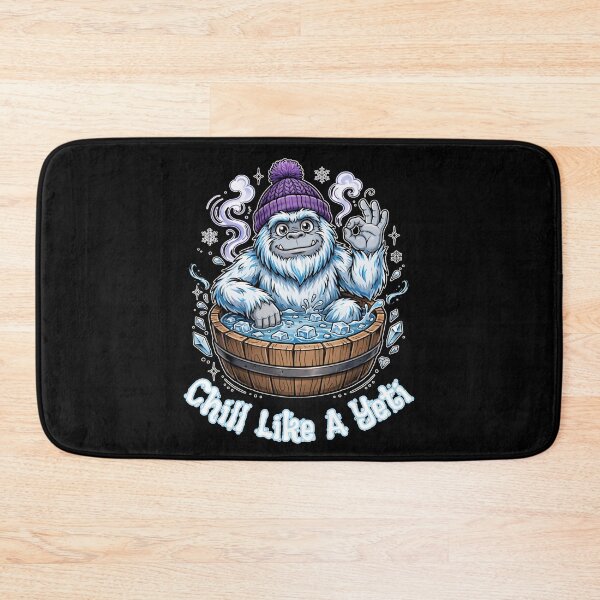 Item preview, Chill Like A Yeti Funny Ice Bath Cold Plunge designed and sold by Neurospicy Trolls.