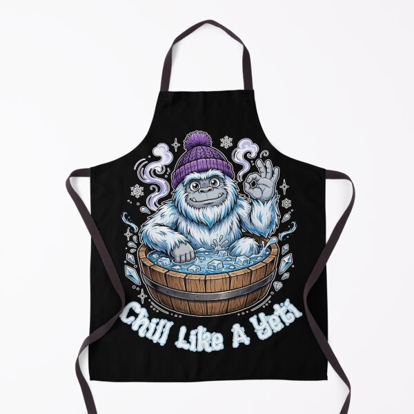 Item preview, Chill Like A Yeti Funny Ice Bath Cold Plunge designed and sold by Neurospicy Trolls.